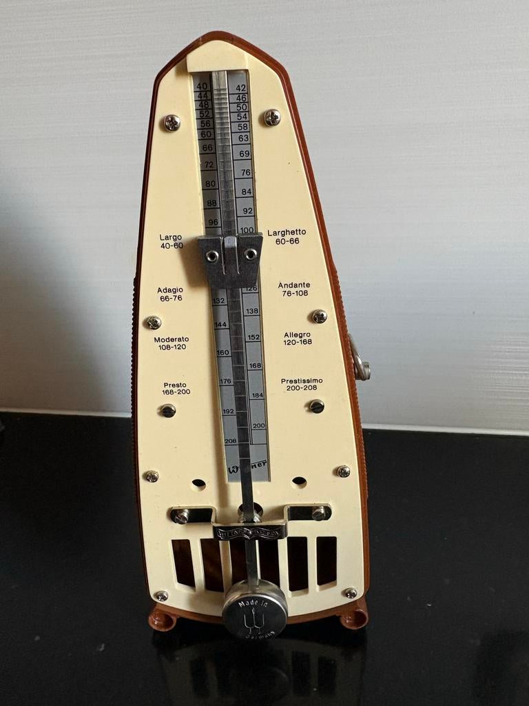 Vintage Wittner Metronoom - Made in Germany, Ophalen of Verzenden, Gebruikt