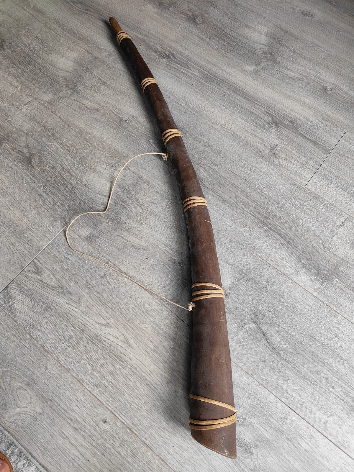 Ambachtelijke Winterhoorn Didgeridoo - Handgemaakt   s, Ophalen