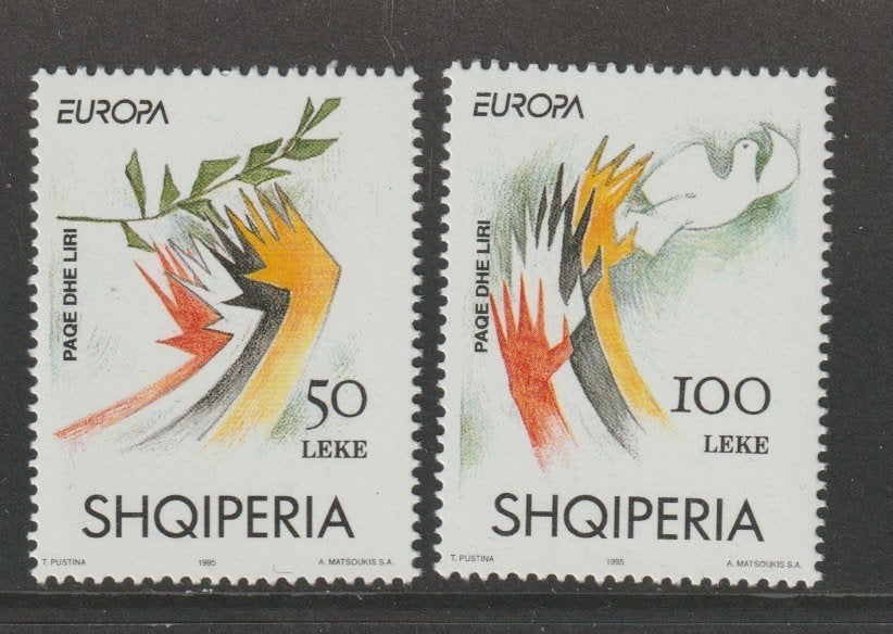 TSS Kavel  3630007 Albanië  Europa Pf  minr  2556-2557, Ophalen, Overige landen, Postfris
