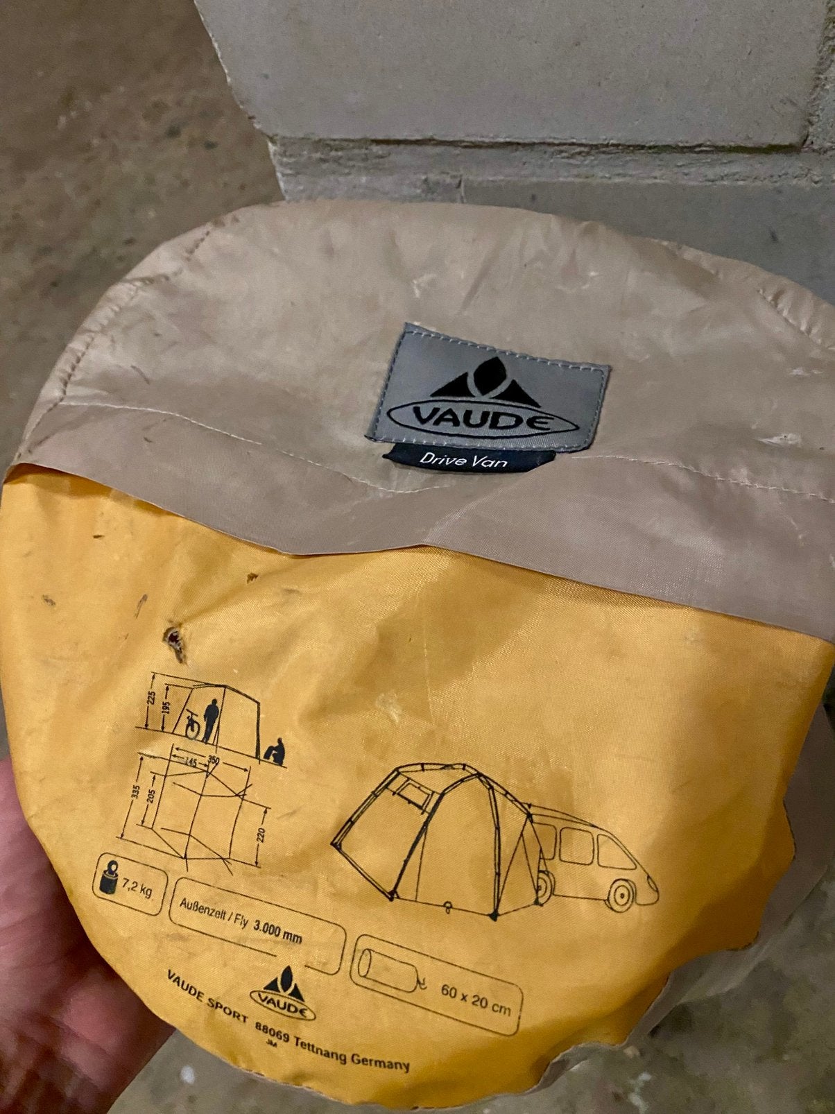 Vaude Drive Van - Auto tent/luifel, Ophalen of Verzenden, Gebruikt