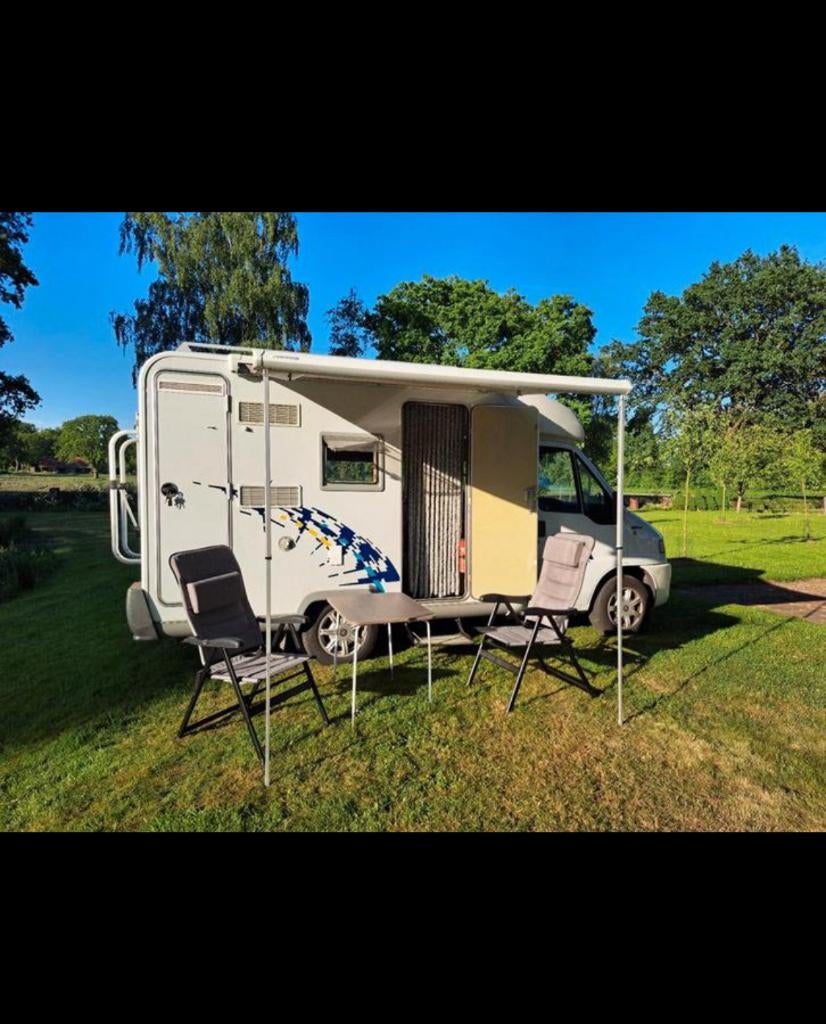 Nette camper–net gekeurd&beurt–vakantie klaar!direct op pad, Caravans en Kamperen, Campers, Ringverwarming, Tot en met 2, Treinzit