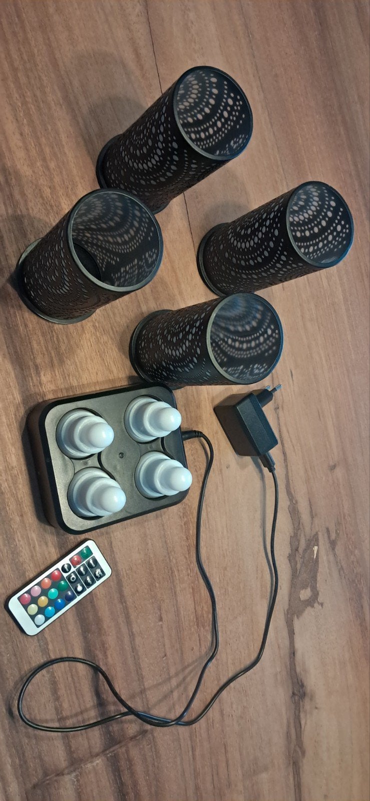 Duni Led lampjes met afstandsbediening en oplader, Huis en Inrichting, Ophalen of Verzenden