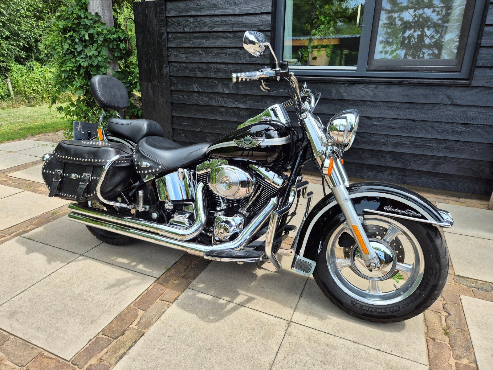 Te koop: zeer mooie, goede Harley-Davidson Softail Heritage, 2 cilinders, Occasion, Particulier, Toermotor
