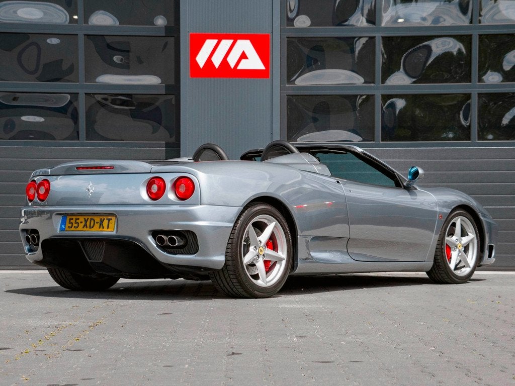Ferrari 360 3.6 V8 Spider, Keurmerk '100% Onderhouden', Achterwielaandrijving, Gebruikt, Cabriolet