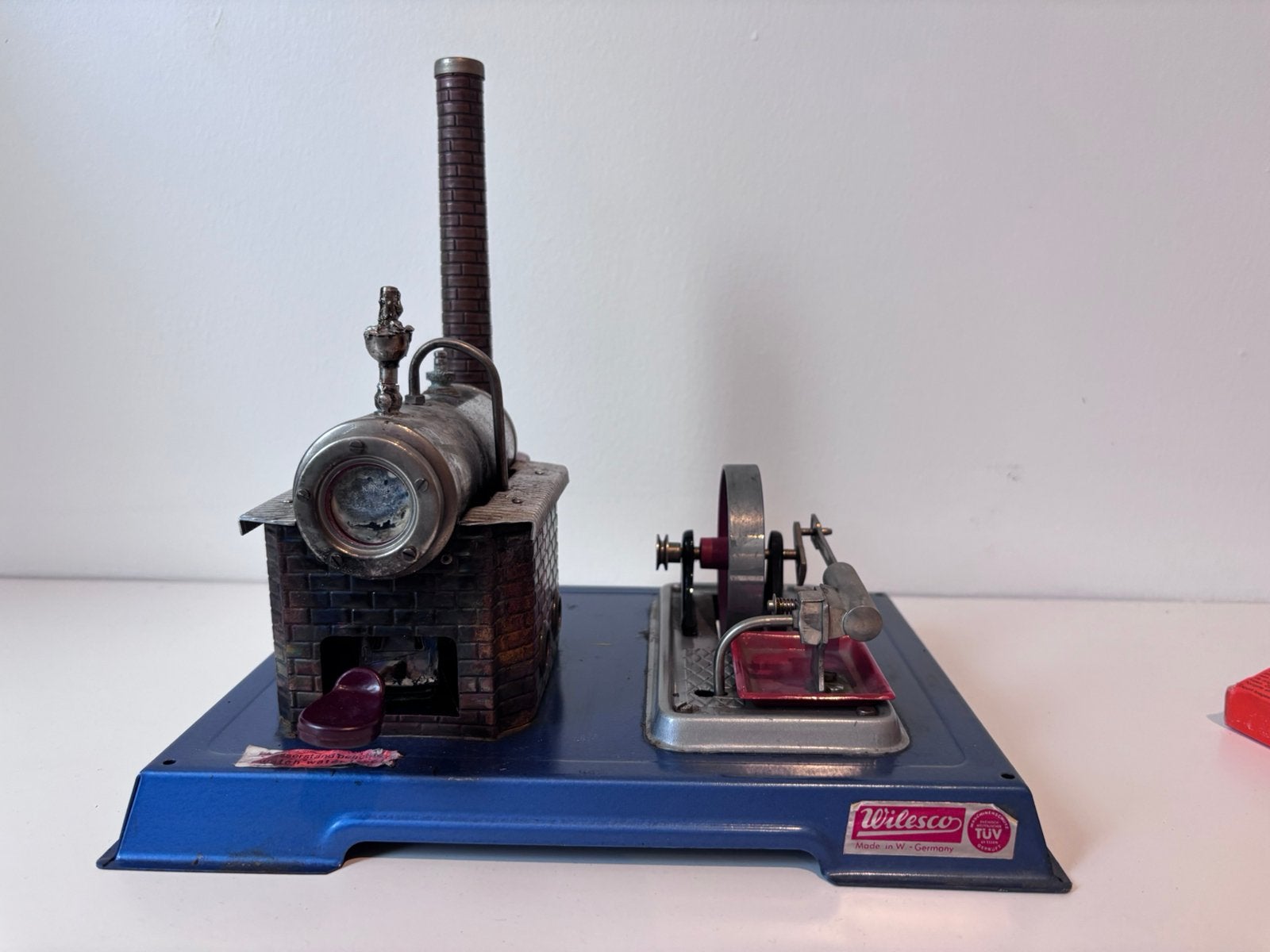 Wilesco Stoommachine met accessoires, Ophalen of Verzenden, Zo goed als nieuw, Groter dan 1:32