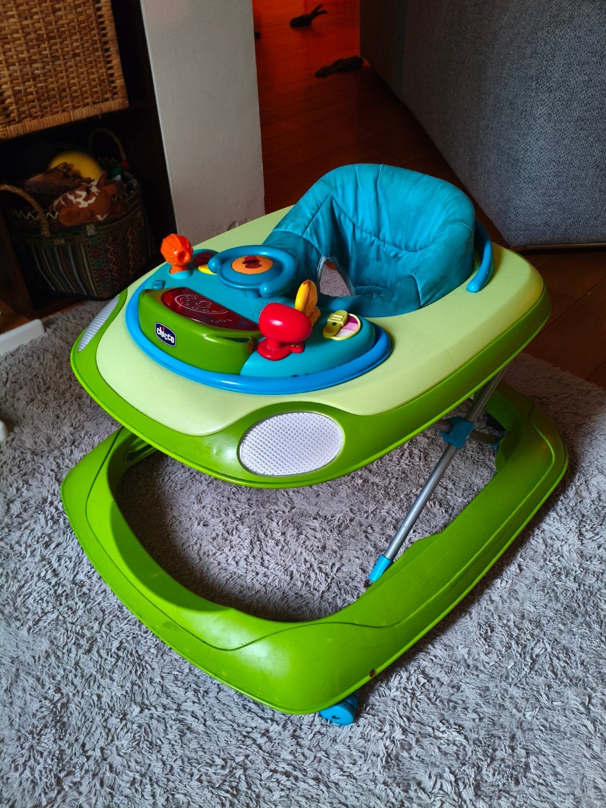 Chicco Loopstoel / Babywalker, Ophalen, Gebruikt, Babygym, Met wieltjes