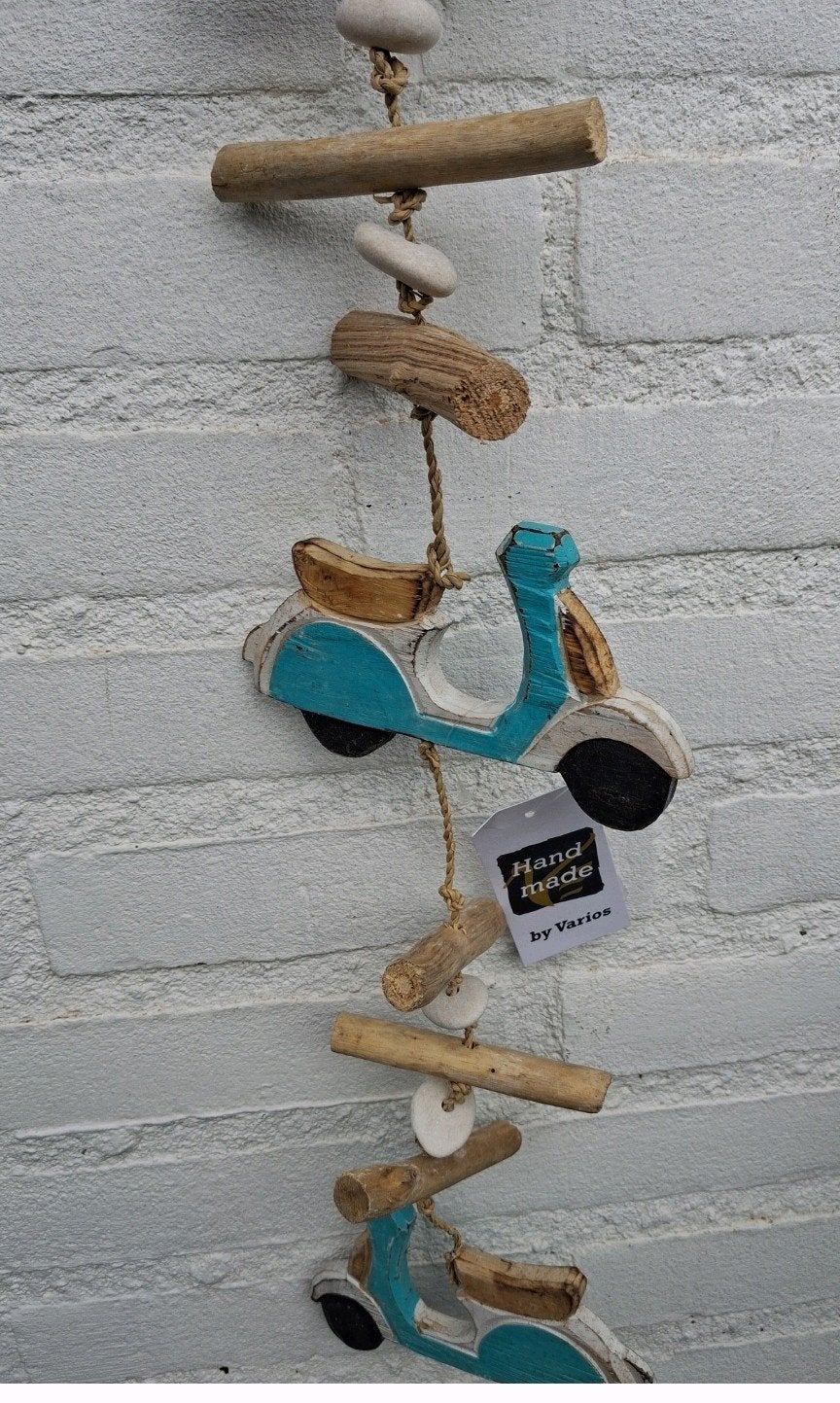 Gave driftwood scooter hangers in 3 kleuren, Verzenden, Nieuw, Varios, Nvt