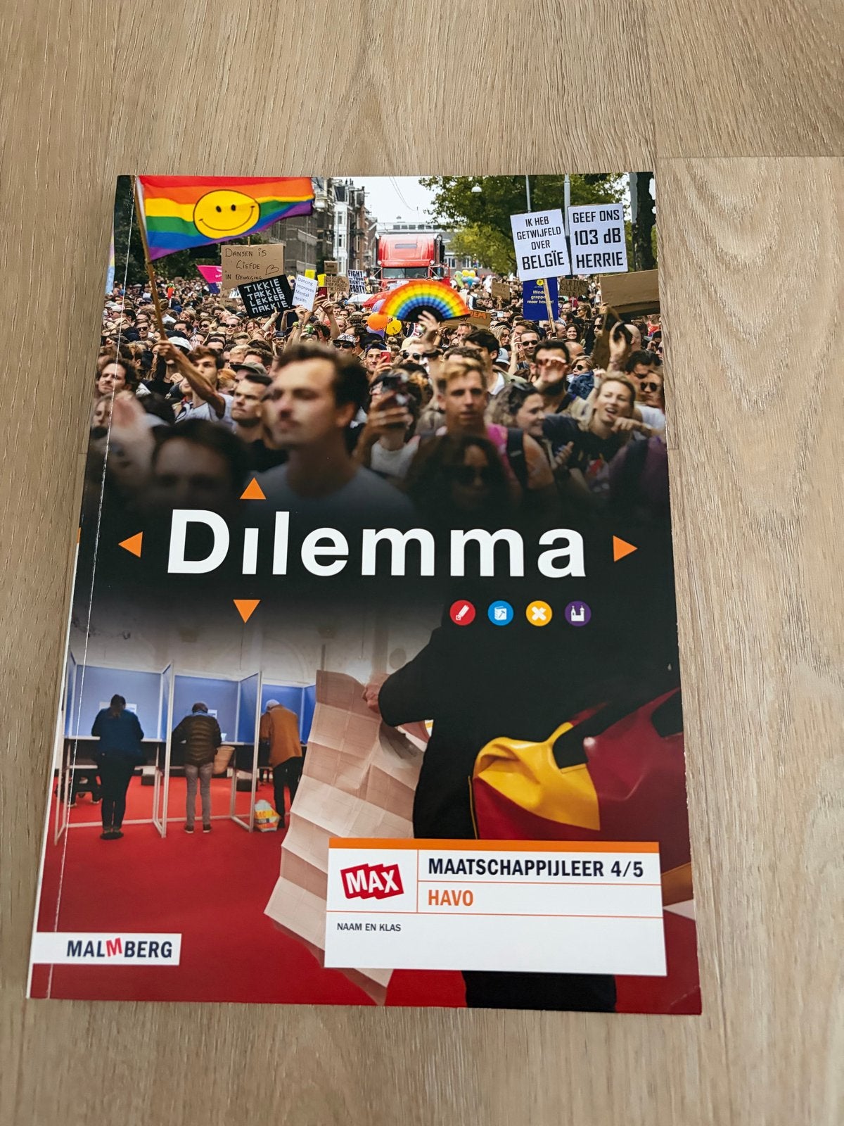 Dilemma Maatschappijleer 4/5 HAVO - Nieuwstaat, Ophalen of Verzenden, Nieuw, HAVO, Maatschappijleer