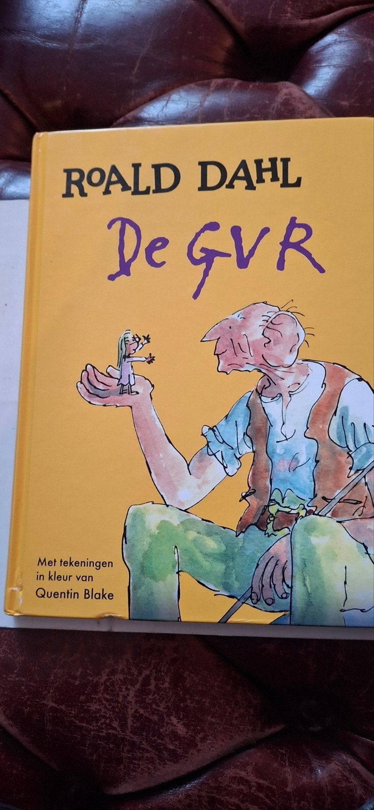 Roald Dahl - De GVR (Grote Vriendelijke Reus), Boeken, Ophalen of Verzenden, Gelezen, Roald Dahl, Fictie