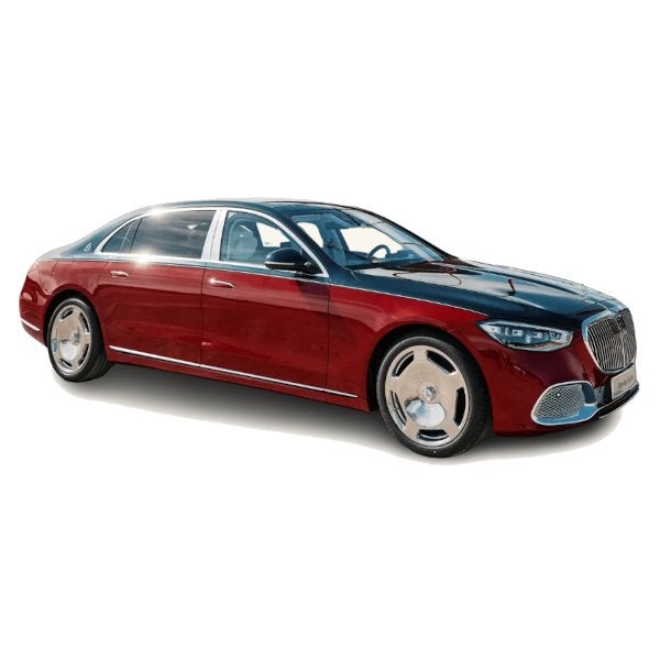 Mercedes Benz Maybach S680 2021 Rood Model 1/18 Norev, Auto, Norev, Ophalen of Verzenden, Norev