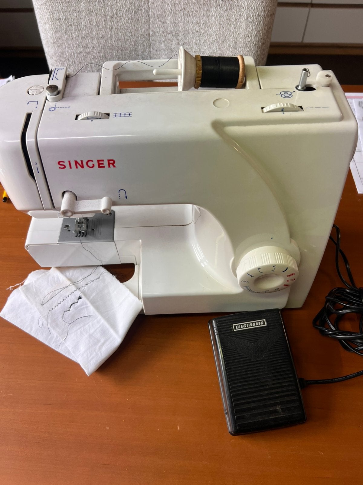 Singer 1507 naaimachine, Gebruikt, Singer, Naaimachine, D