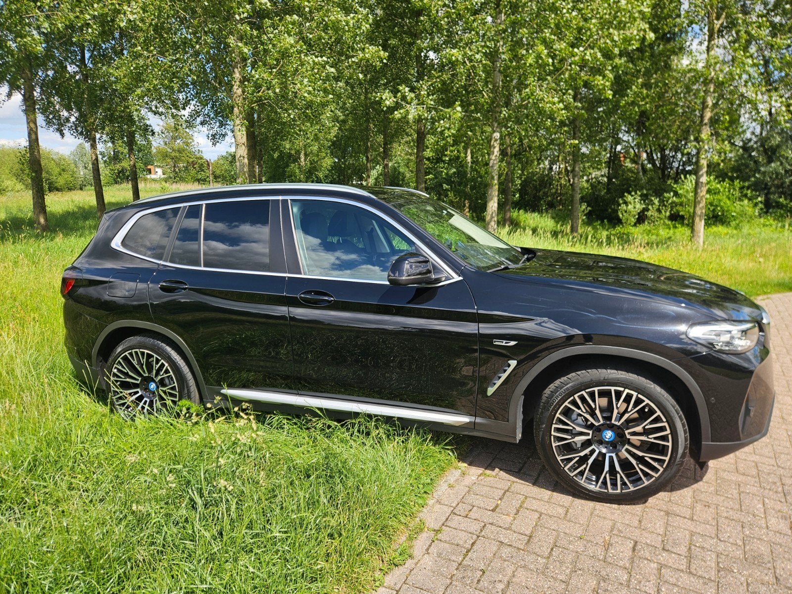 BMW X3 Xdrive30e 292pk Aut 2021 Zwart, Auto's, BMW, Automaat, 1998 cc, 2000 kg, Zwart