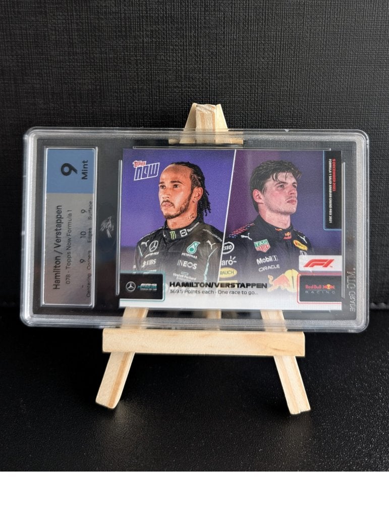 Topps now Lewis Hamilton / Max verstappen MTG9, Ophalen of Verzenden, Nieuw, Plaatje