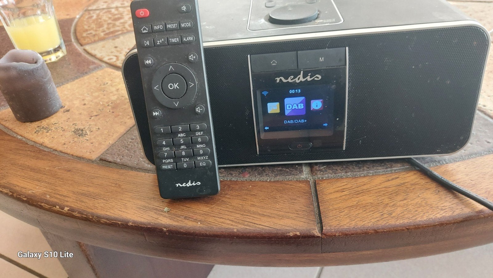 Nedis Internetradio met DAB+ en Afstandsbediening, Ophalen of Verzenden, Gebruikt, Radio