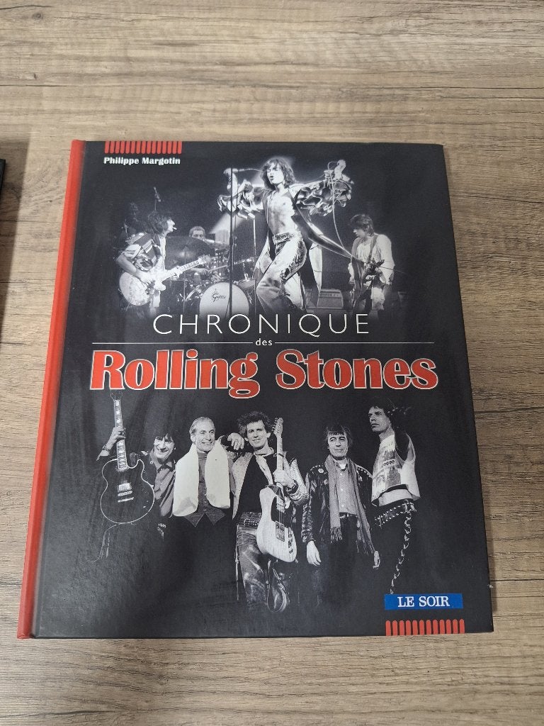 French hardcover book Chronicles of Rolling Stones from 2013, Ophalen of Verzenden, Zo goed als nieuw, Artiest