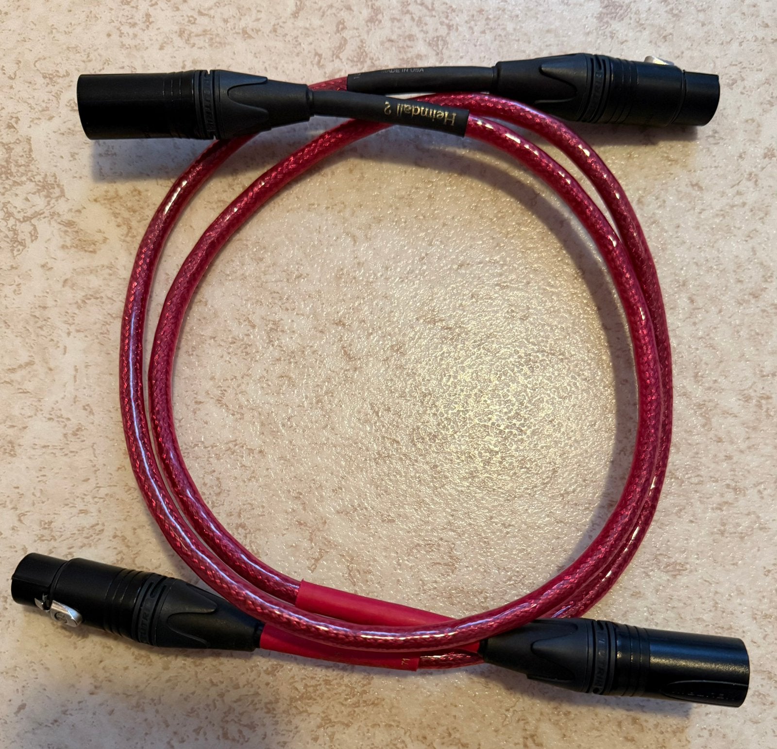 Nordost Heimdall 2 XLR | 0.6 M | (Nieuwstaat), Audio, Tv en Foto, Audiokabels en Televisiekabels, Ophalen of Verzenden, Zo goed als nieuw