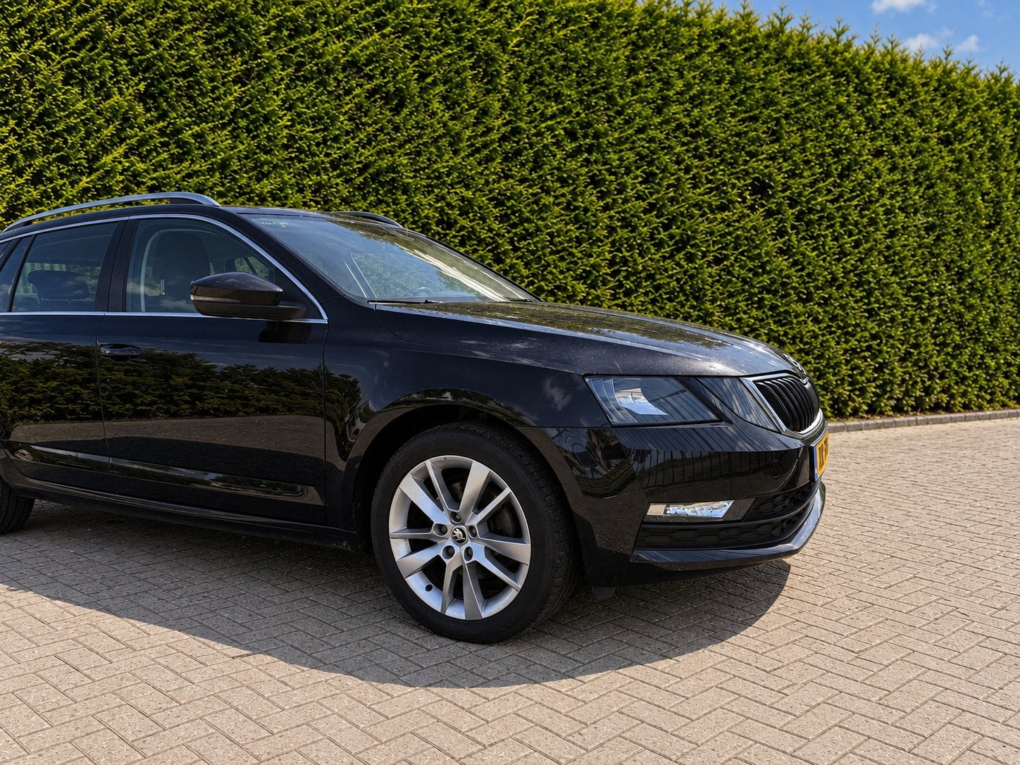 Skoda Octavia 1.5 TSI Greentech 150pk Dsg-7 2018 Zwart, Auto's, 1498 cc, 4 cilinders, 1207 kg, Zwart