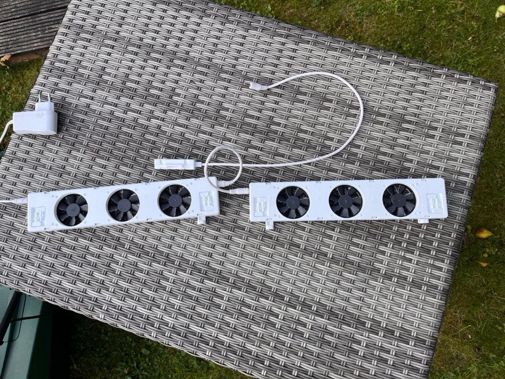 SpeedComfort Radiatorventilator - Energiebesparend, Doe-het-zelf en Verbouw, Verwarming en Radiatoren, Ophalen, Minder dan 30 cm