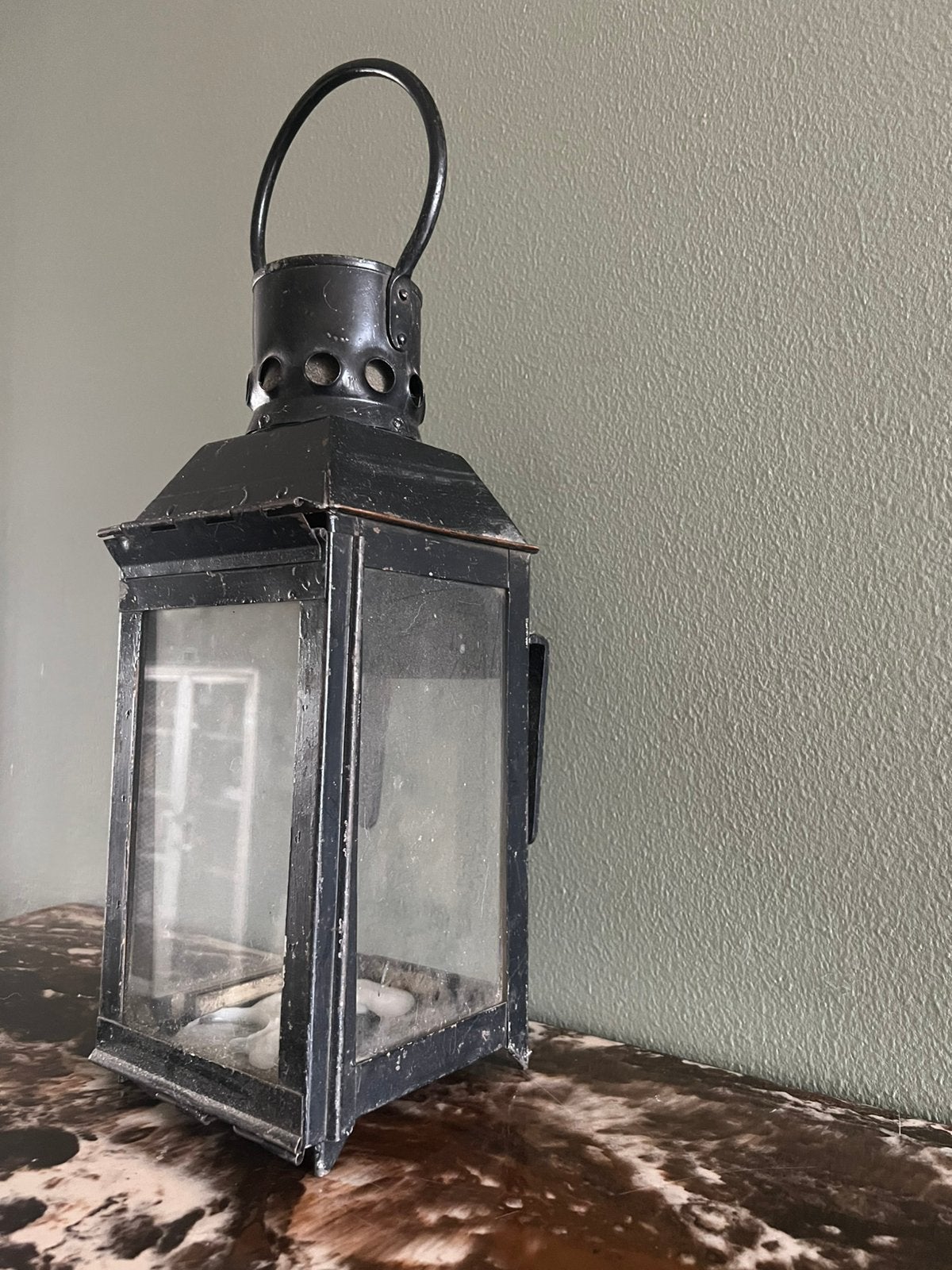 ZEER MOOIE ROBUUSTE SPOORWEGLAMP, Ophalen, Gebruikt, Trein, Overige typen
