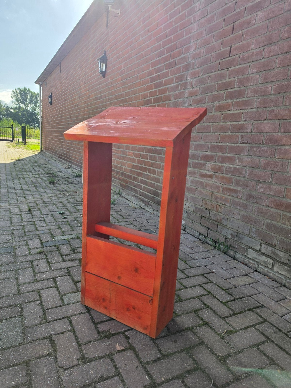 7 x presentatie desk / spreektafel, Ophalen