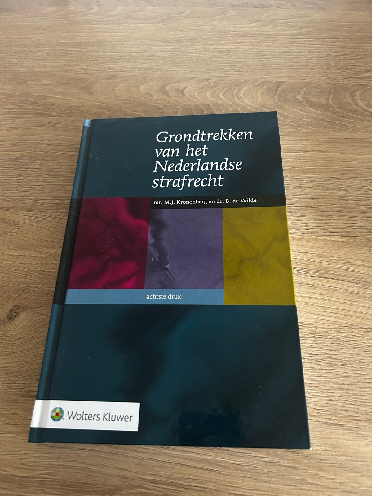 Grondtrekken van het Nederlandse strafrecht - 8e druk, Boeken, Ophalen of Verzenden, Gamma, Zo goed als nieuw, HBO