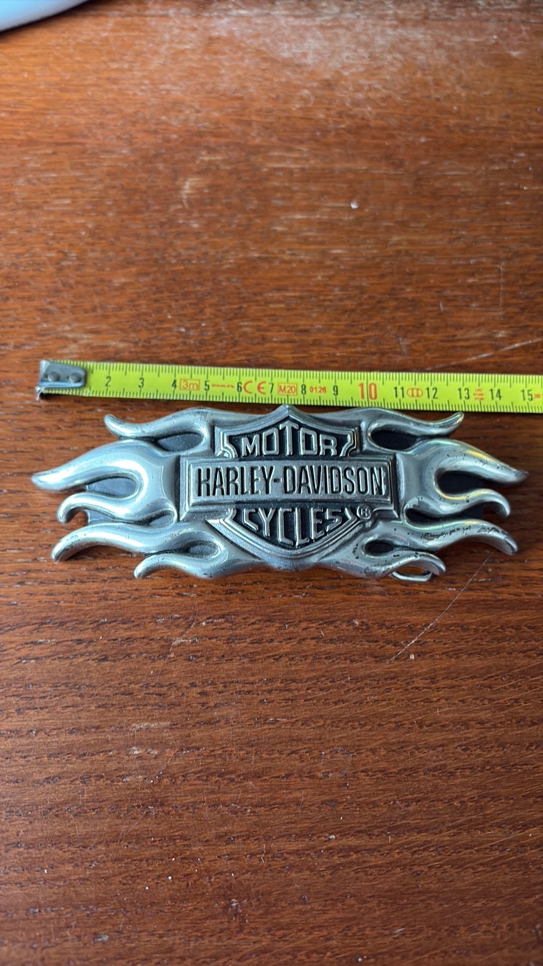 Buckle Riemgesp Harley Davidson incl verzenden, Kleding | Heren, Ophalen of Verzenden, Zo goed als nieuw, Overige kleuren, Minder dan 95 cm
