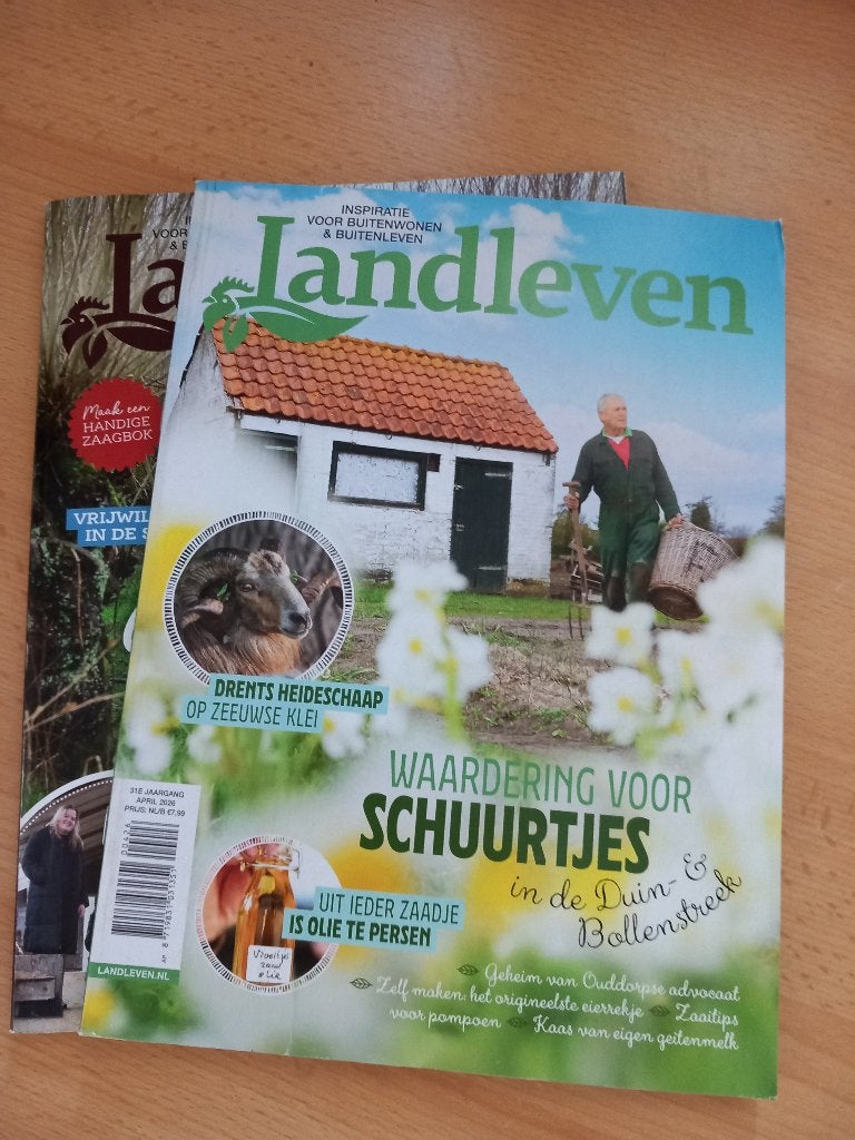 Landleven - 2 tijdschriften., Ophalen of Verzenden, Zo goed als nieuw, Damesbladen