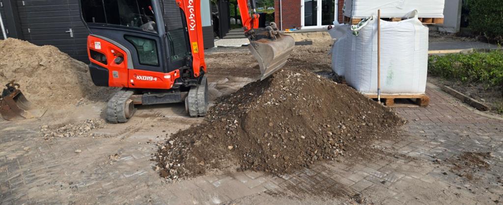 Gratis gebroken puin (repac) - ca. 1 à 1,5 kuub, Ophalen