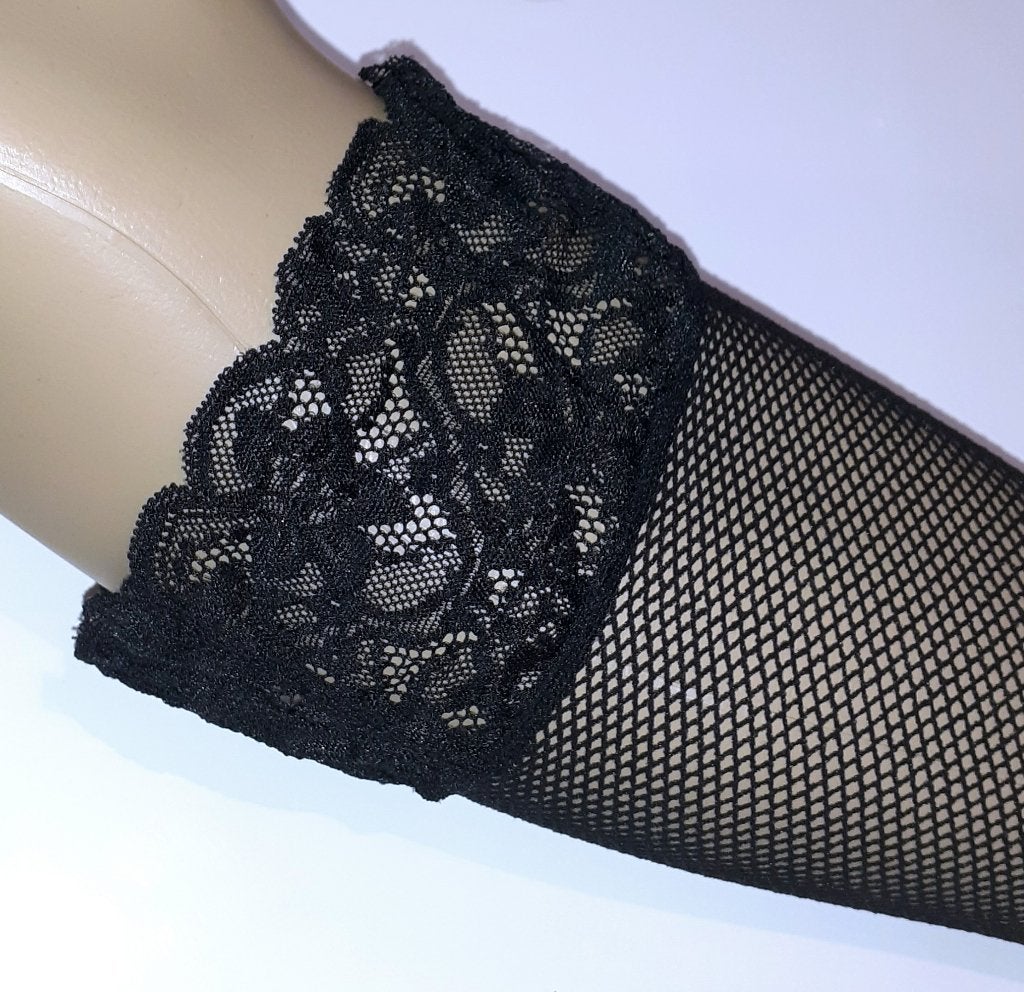 Sokken panty netkousen Hunkemoller S/M, Maat 36/38 (S), Zwart, Nieuw, Ophalen of Verzenden