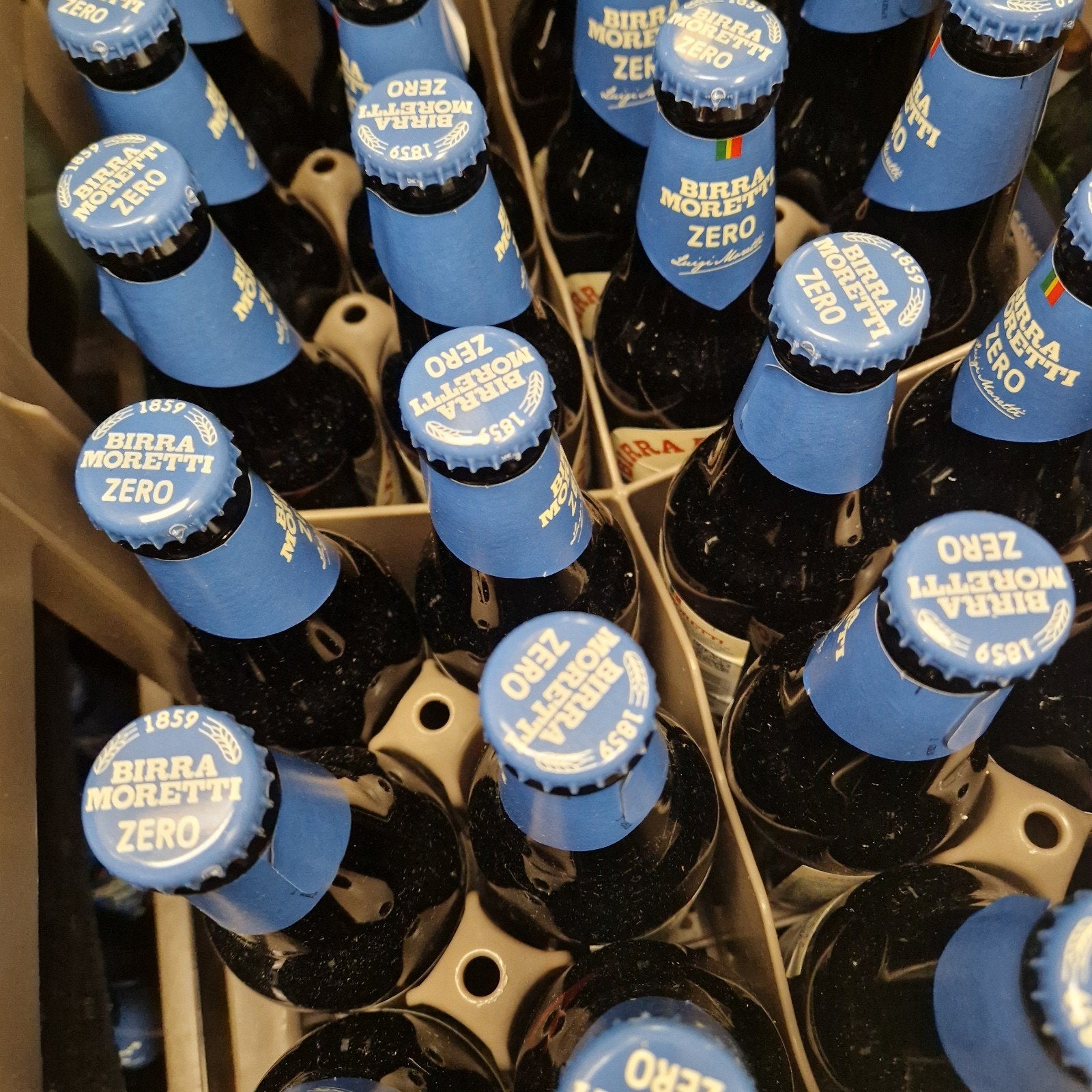 0.0% Birra Moretti, Ophalen