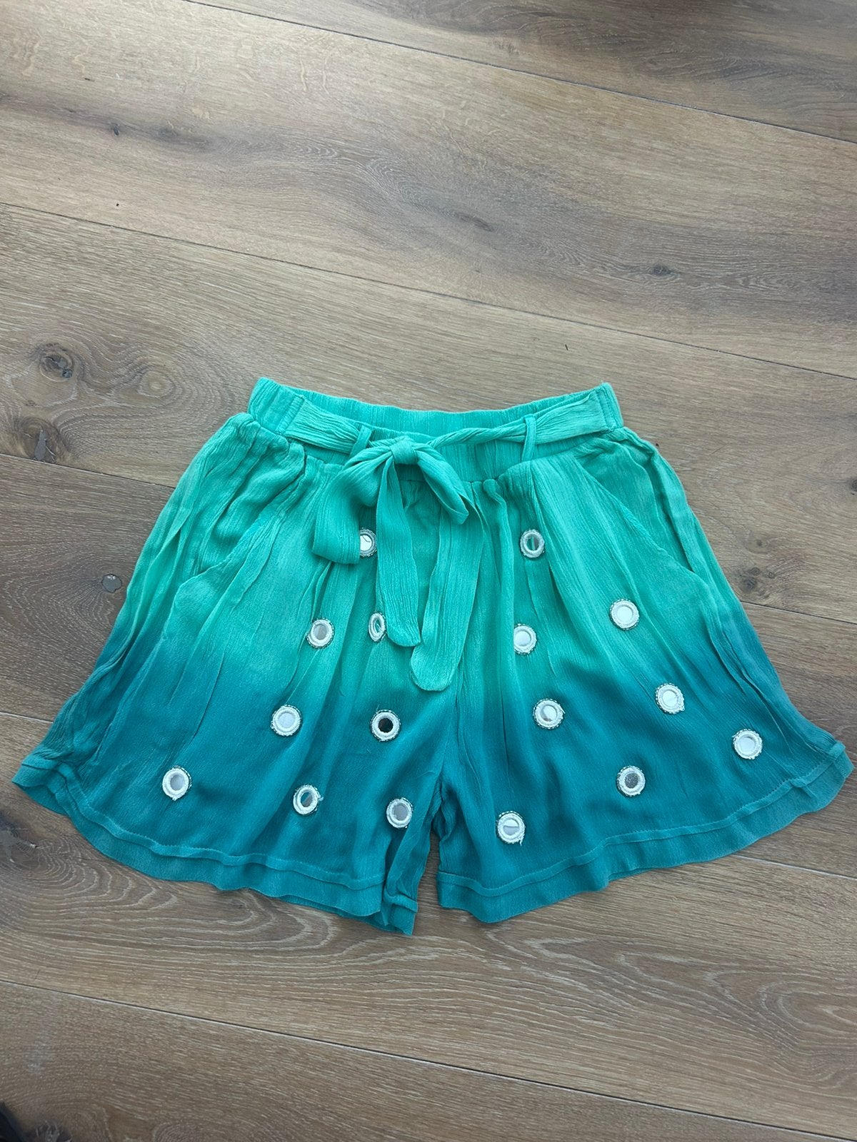 BIANCA short turquoise Ibizastyle mt S/M