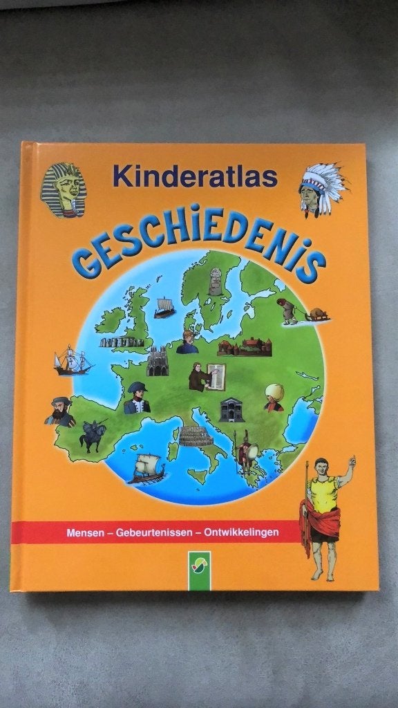 Kinderatlas Geschiedenis NIEUW, Ophalen of Verzenden, Nieuw, Non-fictie