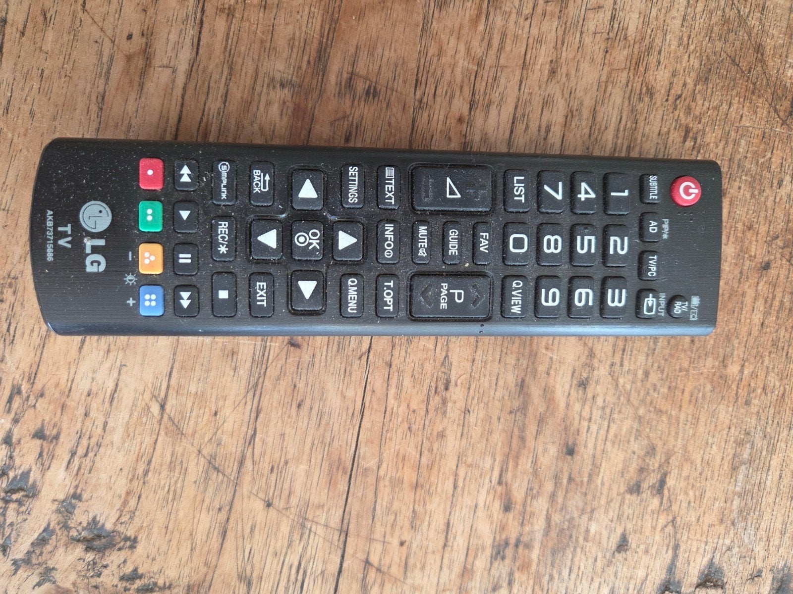 LG tv 22 inch, Ophalen of Verzenden, Gebruikt, Tv