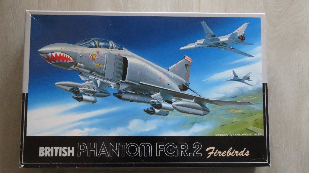 F-4 Phantom II British 'Firebirds' Fujimi 1/72, Hobby en Vrije tijd, Modelbouw | Vliegtuigen en Helikopters, Overige merken, 1:72 tot 1:144