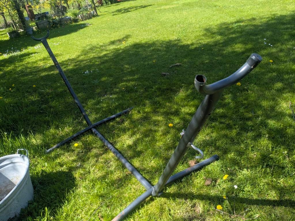 Hangmat standaard prima staat, Ophalen, Gebruikt, Meerpersoons, Met standaard