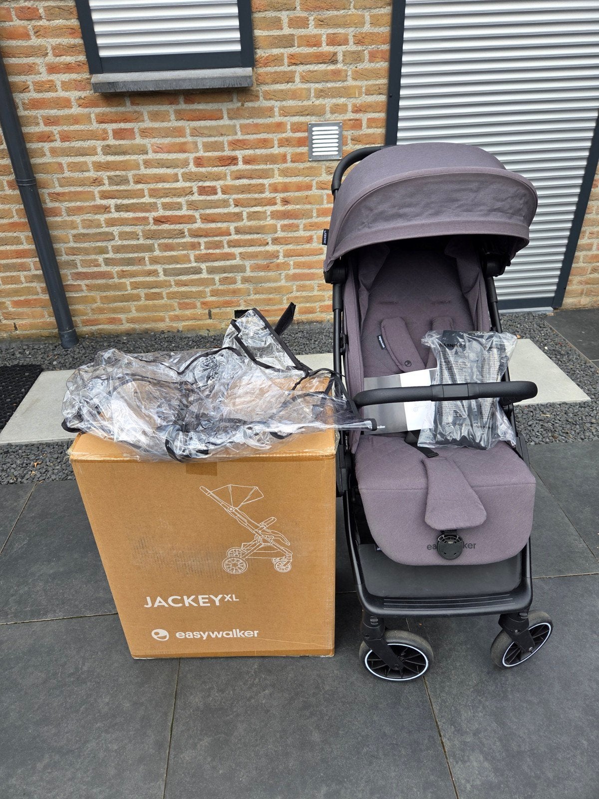 Easywalker Jacky XL, Ophalen, Zo goed als nieuw, Verstelbare rugleuning