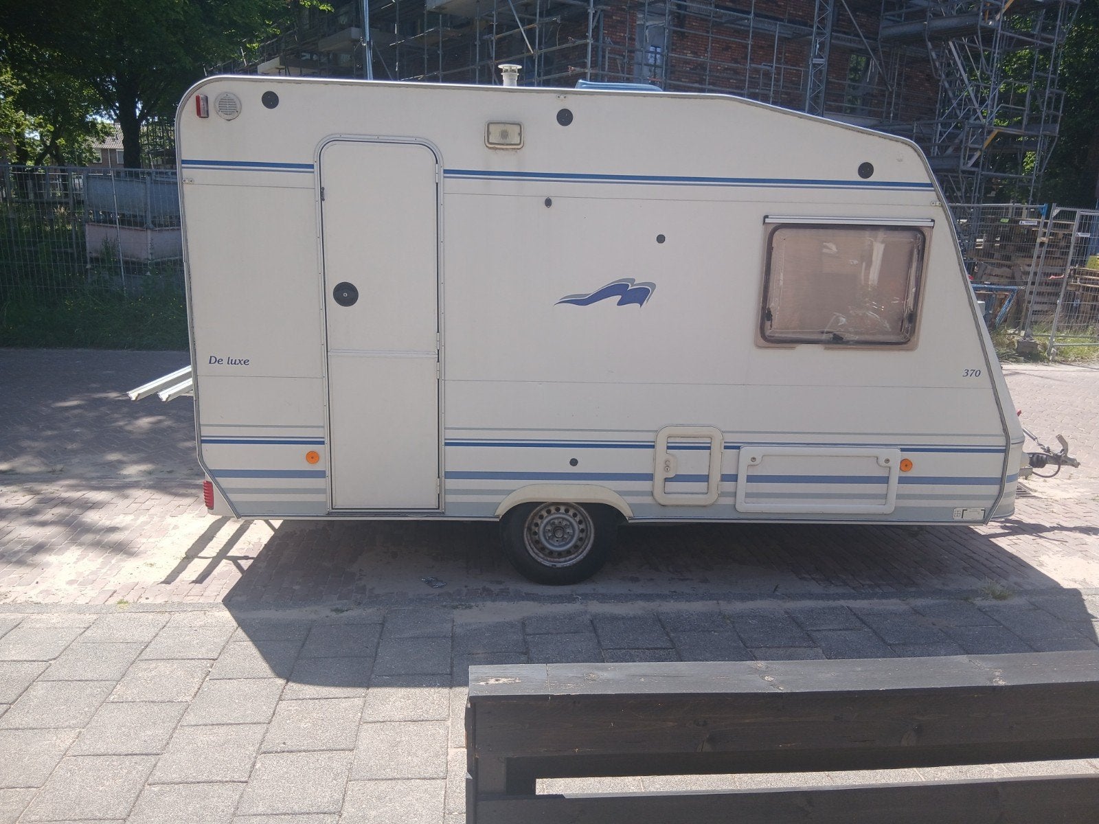 caravan compacte en complete Vimara De Luxe 370 caravan, Caravans en Kamperen, Overige merken, Rondzit, Luifel, Omvormbare zithoek