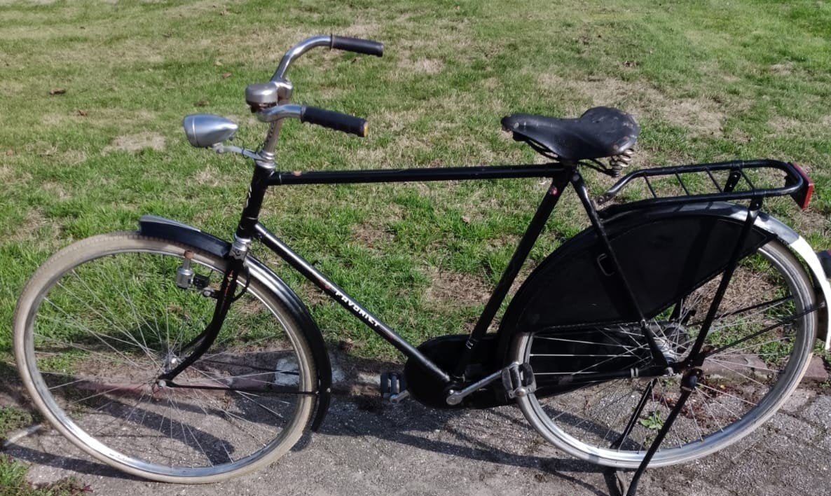 Favoriet heren fiets vintage/retro, Fietsen en Brommers, 55 tot 59 cm, Ophalen, Terugtraprem, Favoriet