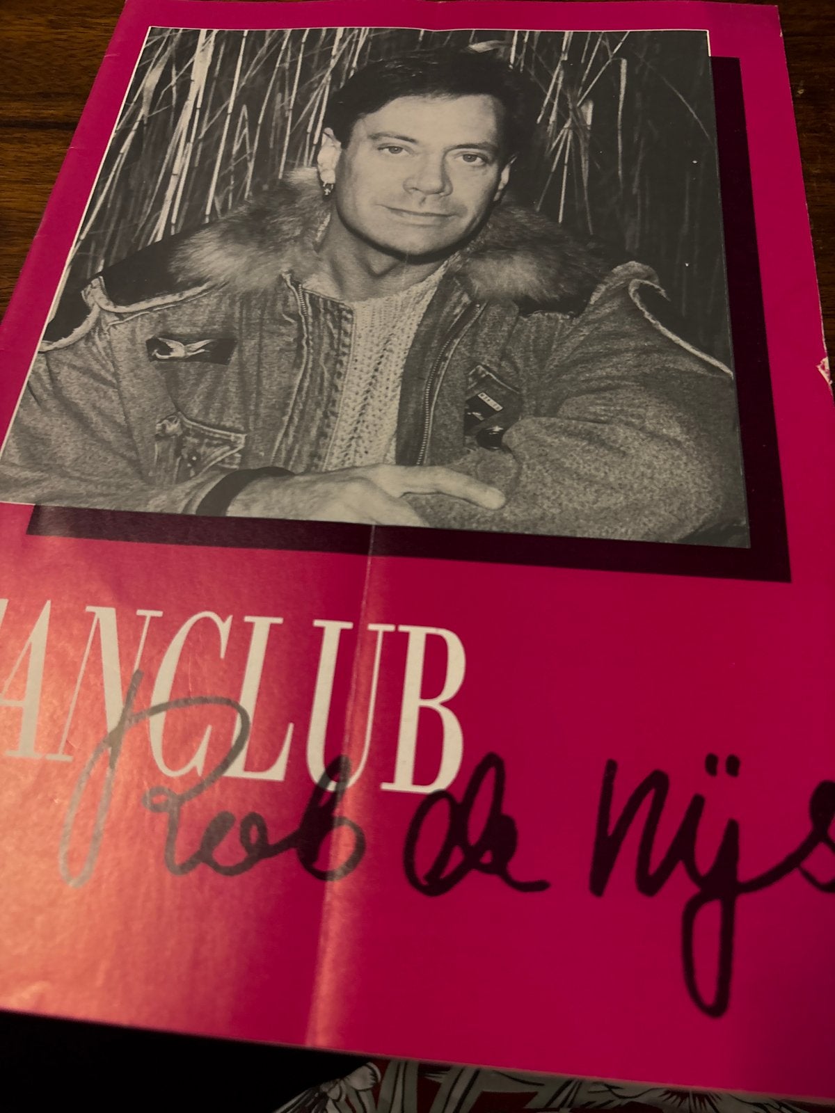 Rob de Nijs Fanclub Malle Babbels 1988 Gesigneerd, Gebruikt, Duciso, Ophalen of Verzenden, Boek, Tijdschrift of Artikel