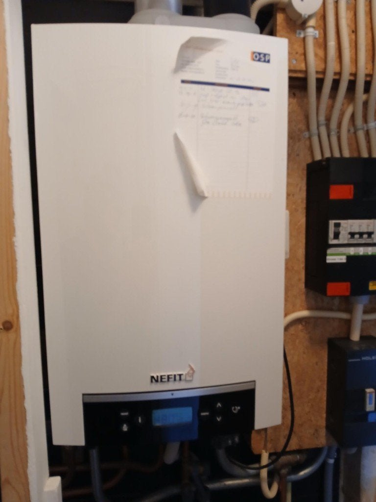 Nefit PROLINE Compact HRC 24/CW4 CV-ketel, Ophalen, 30 tot 80 cm, Gebruikt, Cv-ketel of Combi-ketel