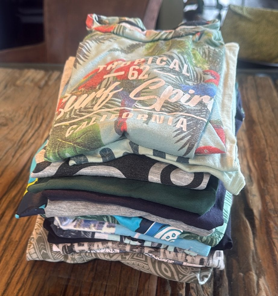 Zomer pakket T-shirts jongen 122-128, Kinderen en Baby's, Kinderkleding | Maat 122, Ophalen of Verzenden, Gebruikt, Jongen, Shirt of Longsleeve