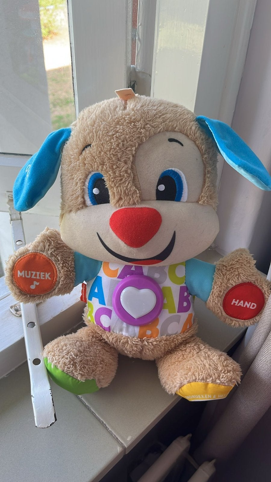 Fisher price leerplezier puppy blauw, Ophalen, Zo goed als nieuw, Overige typen