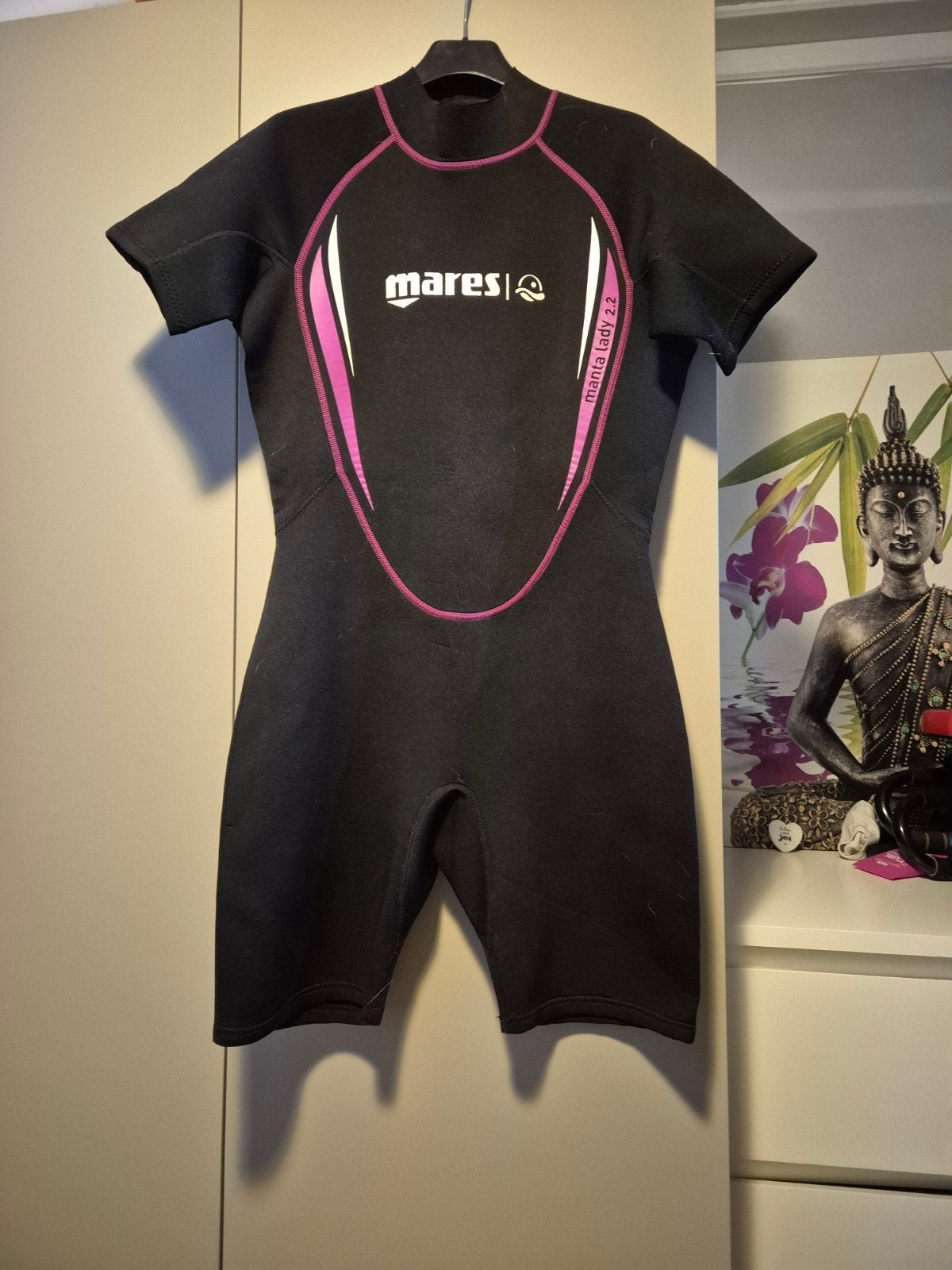 Mares Manta Lady 2.2 shorty- Maat 5, Ophalen of Verzenden, Gebruikt, Duikpak