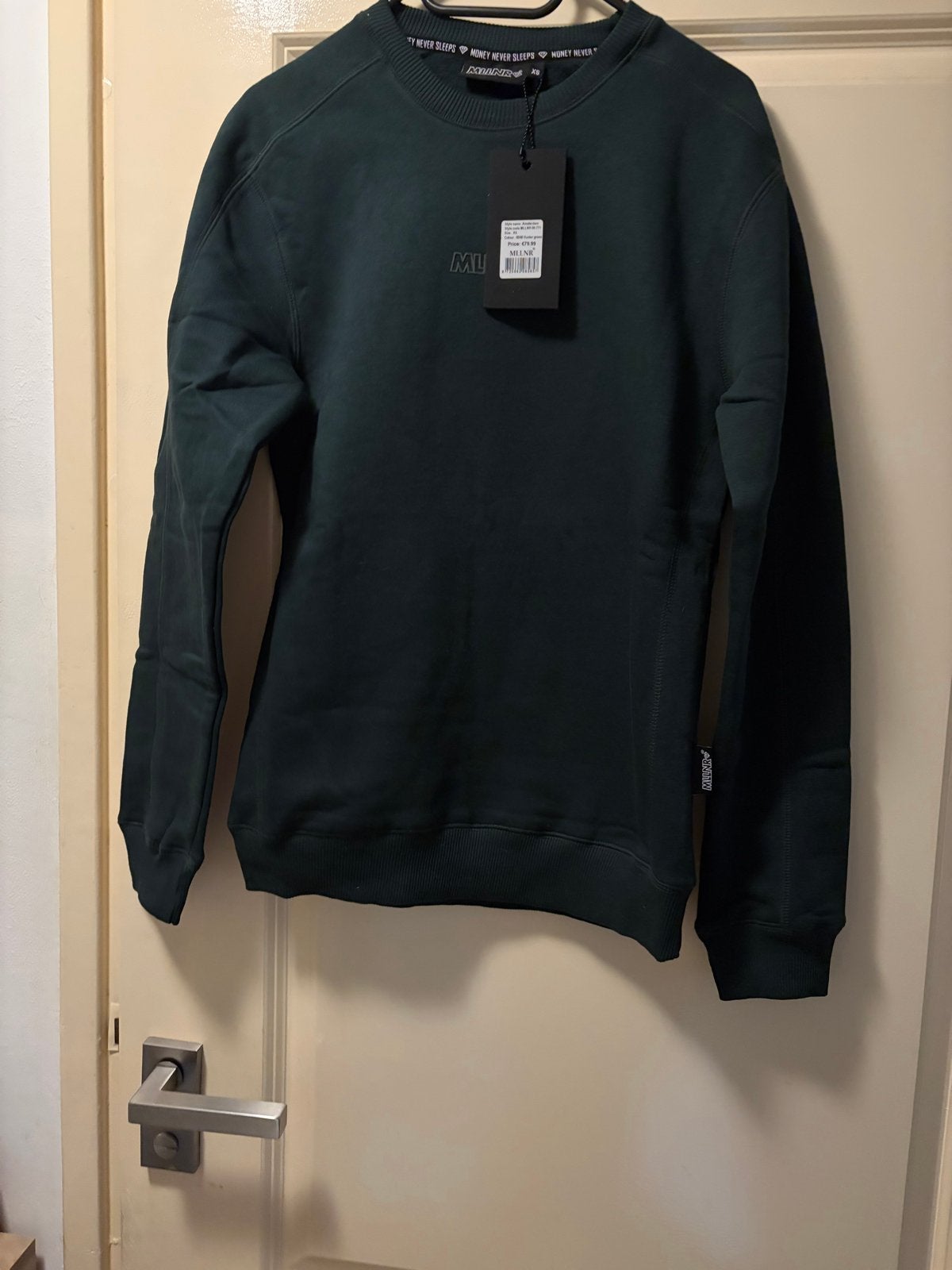 MLLNR Amsterdam Sweater - Hunter Groen - Maat XS, Kleding | Heren, Truien en Vesten, Verzenden, Nieuw, Maat 46 (S) of kleiner