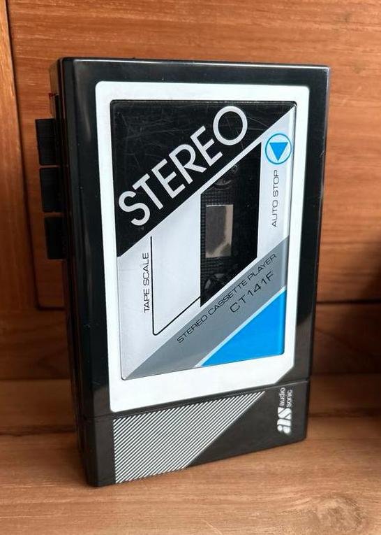 Vintage Audio Sonic Walkman CT141F met koptelefoon, Audio, Tv en Foto, Walkmans, Discmans en Minidiscspelers, Walkman, Ophalen of Verzenden