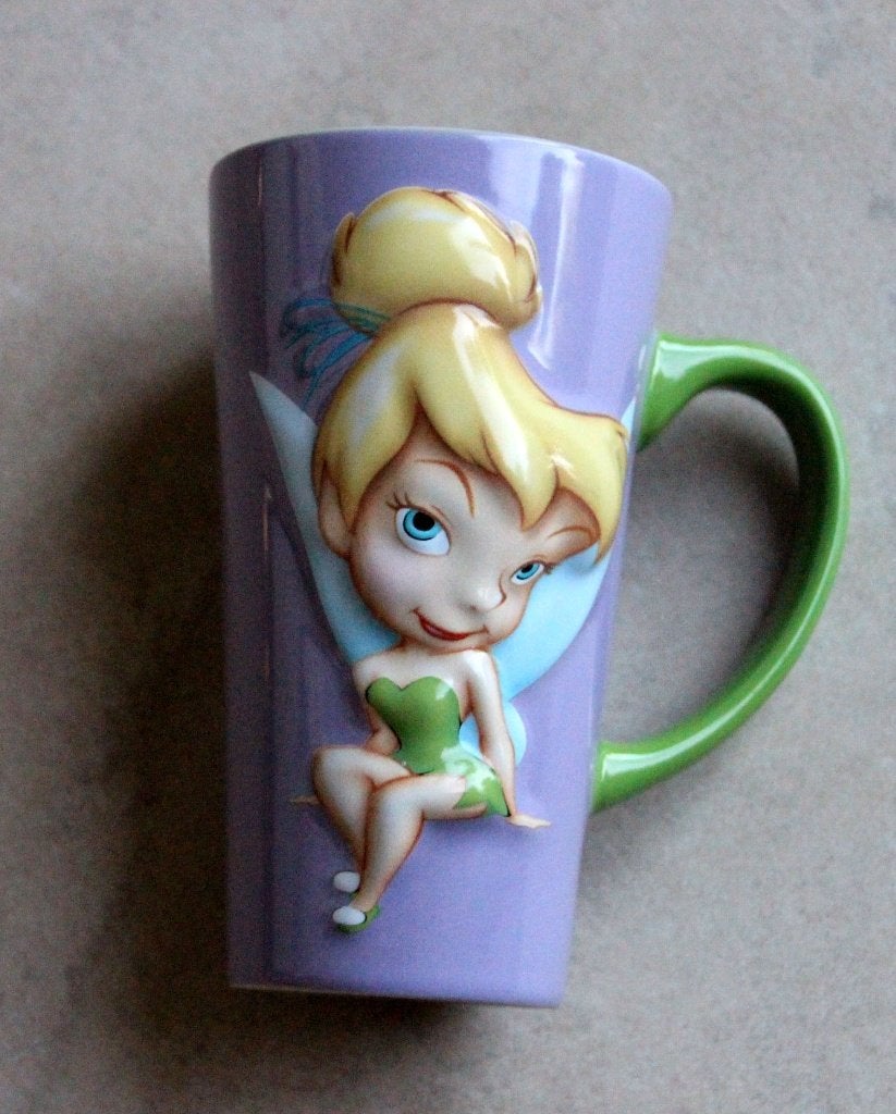 Walt Disney Peter Pan Tinkerbell Tinker Bell  tas mug tasse, Verzenden, Overige figuren, Zo goed als nieuw, Beeldje of Figuurtje