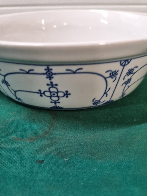 ovenschaal blau saks rosler bavaria, Ophalen of Verzenden