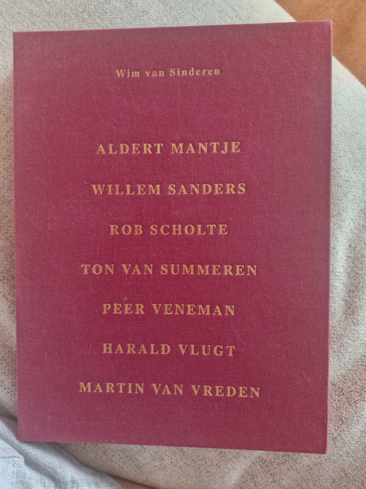 wim van Sinderen,7 kunstenaars, Ophalen, Fotografen