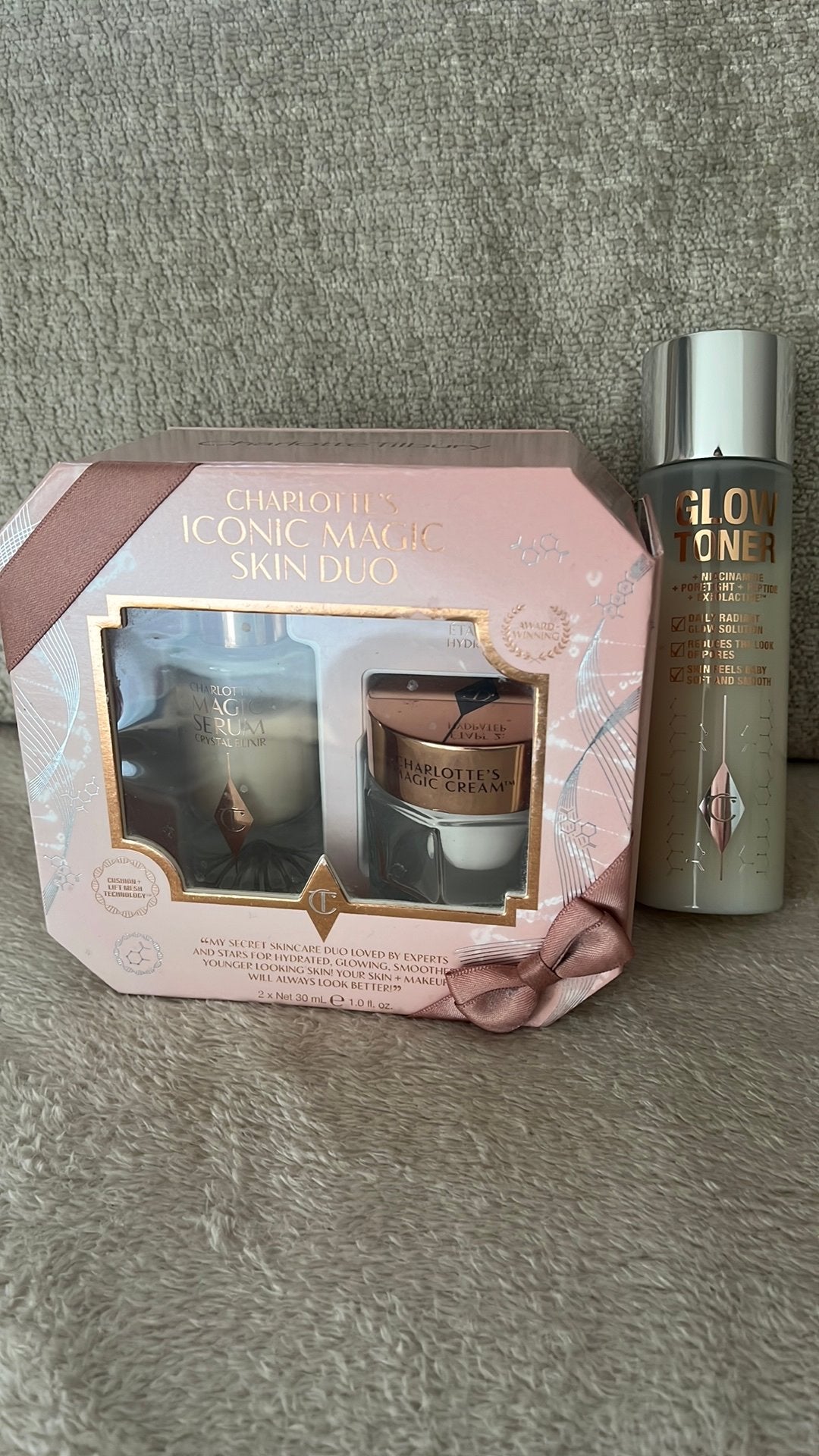 Charlotte Tilbury 3 produkten, Ophalen of Verzenden, Gehele gezicht