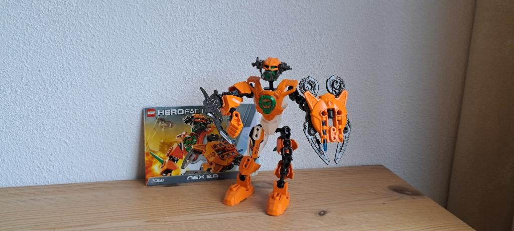 Nex 2.0 - Hero Factory - Lego - 2068, Ophalen of Verzenden, Zo goed als nieuw, Compleet, Lego